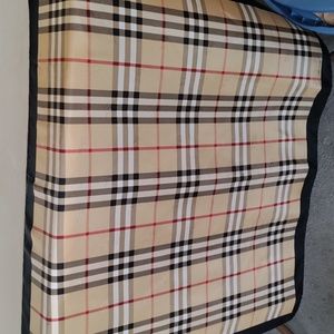 Burberry silk square scarf